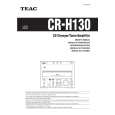 Cover page of TEAC CRH130 Owner's Manual