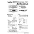 Cover page of CLARION DRB3675R Service Manual