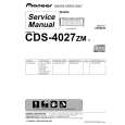 Cover page of PIONEER CDS-4027ZM/E Service Manual