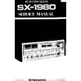 Cover page of PIONEER SX1980 Service Manual