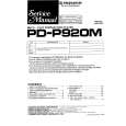 Cover page of PIONEER PD-P920M Service Manual