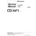 Cover page of PIONEER CD-HF1/E Service Manual