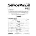 Cover page of TECHNICS SA-616K Service Manual