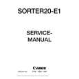 Cover page of CANON 20E1 Service Manual