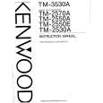 Cover page of KENWOOD TM-2550E Owner's Manual