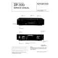 Cover page of KENWOOD DP1510 Service Manual