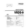 Cover page of TEAC VRDS-9 Service Manual