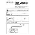 Cover page of KENWOOD KNA-VM2300 Owner's Manual