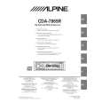 Cover page of ALPINE CDA7865R Owner's Manual