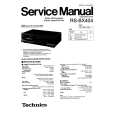 Cover page of TECHNICS RSBX1706 Service Manual