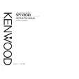 Cover page of KENWOOD KRV8040 Owner's Manual