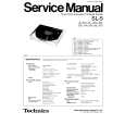 Cover page of TECHNICS SL5 Service Manual
