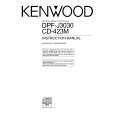 Cover page of KENWOOD DPF-J3030 Owner's Manual