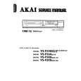 Cover page of AKAI VS-F550 Service Manual