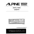 Cover page of ALPINE 7284E Service Manual