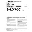 Cover page of PIONEER S-LX70C/XTW/E Service Manual