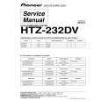 Cover page of PIONEER HTZ-232DV/LFXJ Service Manual