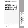 Cover page of PIONEER DVR-541H-S/RLTXV Owner's Manual