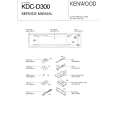 Cover page of KENWOOD KDCD300 Service Manual
