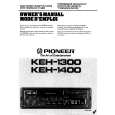 Cover page of PIONEER KEH-1300 Owner's Manual