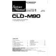 Cover page of PIONEER CLD-M90 Service Manual