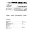 Cover page of TELEFUNKEN HS 885 CD Service Manual