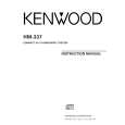 Cover page of KENWOOD HM-337 Owner's Manual