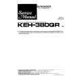 Cover page of PIONEER KEH-3200QR Service Manual