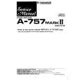 Cover page of PIONEER A757MARK II Service Manual