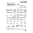 Cover page of KENWOOD KDC6080R/RY/RV Service Manual