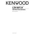 Cover page of KENWOOD LZH-80TJ4 Owner's Manual