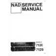 Cover page of NAD 7120 Service Manual