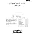 Cover page of ONKYO A-8087 Service Manual
