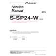 Cover page of PIONEER S-SP24-W/SXTW/EW5 Service Manual