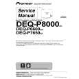 Cover page of PIONEER DEQ-P6600/EW Service Manual
