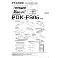 Cover page of PIONEER PDK-FS05/WL5 Service Manual