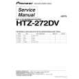 Cover page of PIONEER HTZ-272DV/LFXJ Service Manual