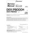Cover page of PIONEER DEHP8050 Service Manual