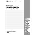 Cover page of PIONEER PRV-9000/KU/CA Owner's Manual