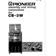 Cover page of PIONEER CB-3W Owner's Manual