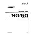 Cover page of TEAC T-303 Service Manual