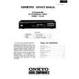 Cover page of ONKYO T-4210 Service Manual