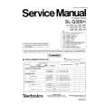 Cover page of TECHNICS SL-Q300 Service Manual