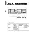 Cover page of AKAI HXA351W Service Manual
