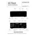 Cover page of KENWOOD KA7050R Service Manual