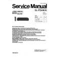 Cover page of TECHNICS SLPG480A Service Manual