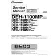 Cover page of PIONEER DEH-1100MP/XN/UC Service Manual