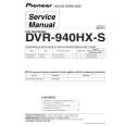 Cover page of PIONEER DVR-940HX-S/WVXK5 Service Manual