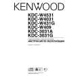 Cover page of KENWOOD KDC-W4031 Owner's Manual