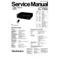 Cover page of TECHNICS SLP990 Service Manual